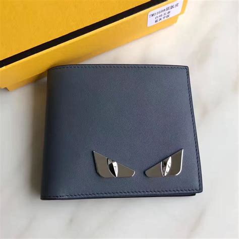 fendi bug eye wallet|fendi billfold wallet.